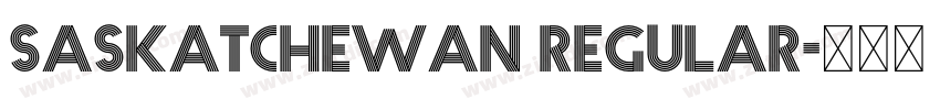 Saskatchewan Regular字体转换